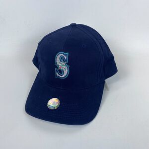 MLB Seattle Mariners Genuine Merchandiser Cap Hat‎ Mens One Size Blue Adjustable